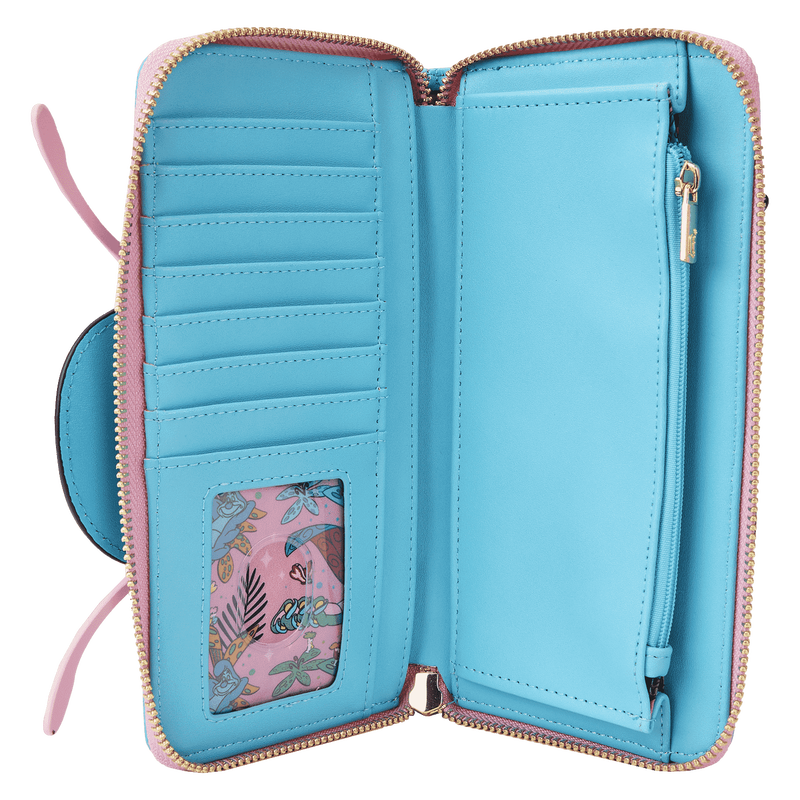 Alice In Wonderland Exclusive Caterpillar Butterfly Cosplay Zip Around Wallet, , hi-res view 4